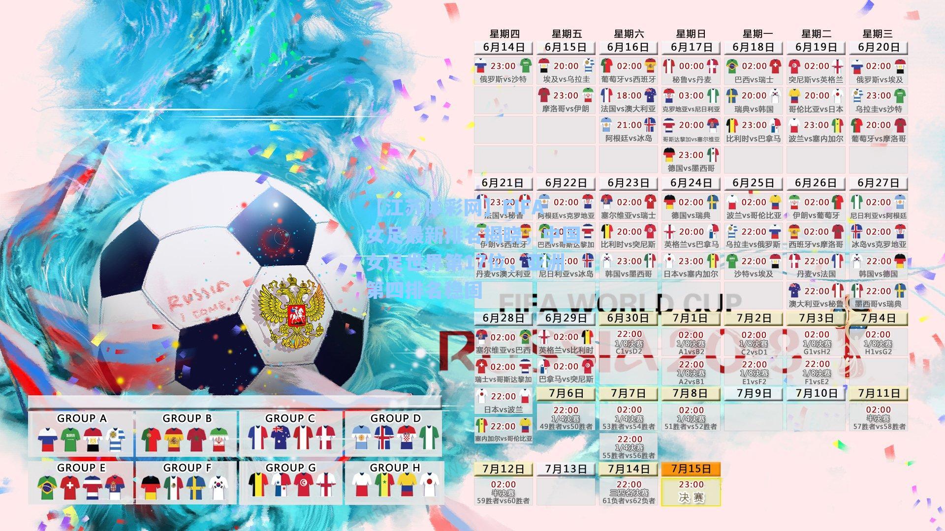 FIFA女足最新排名揭晓，中国女足世界第17位，亚洲第四排名稳固